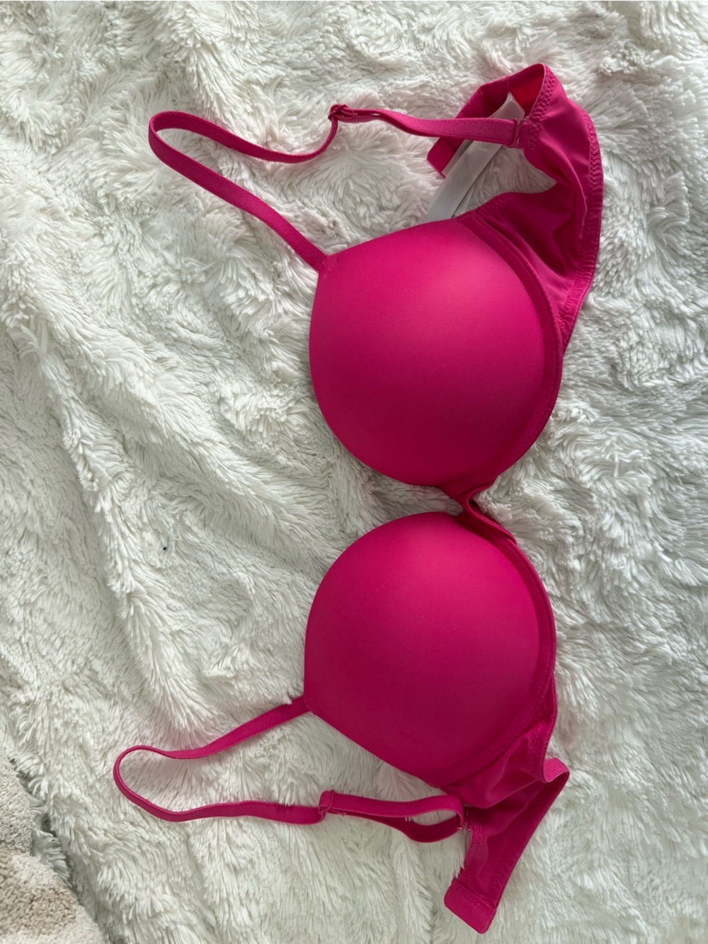 Triple push up!! Victoria's Secret Hot Pink Padded T-Shirt Bra never worn!